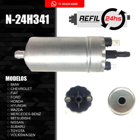 Refil Bomba Combustível Opel Corsa, Kadet  OHC  0580464051  0580254935